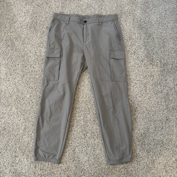 Vuori Meta Cargo Joggers Pants Men V451 Gray Size 36 - Picture 1 of 6